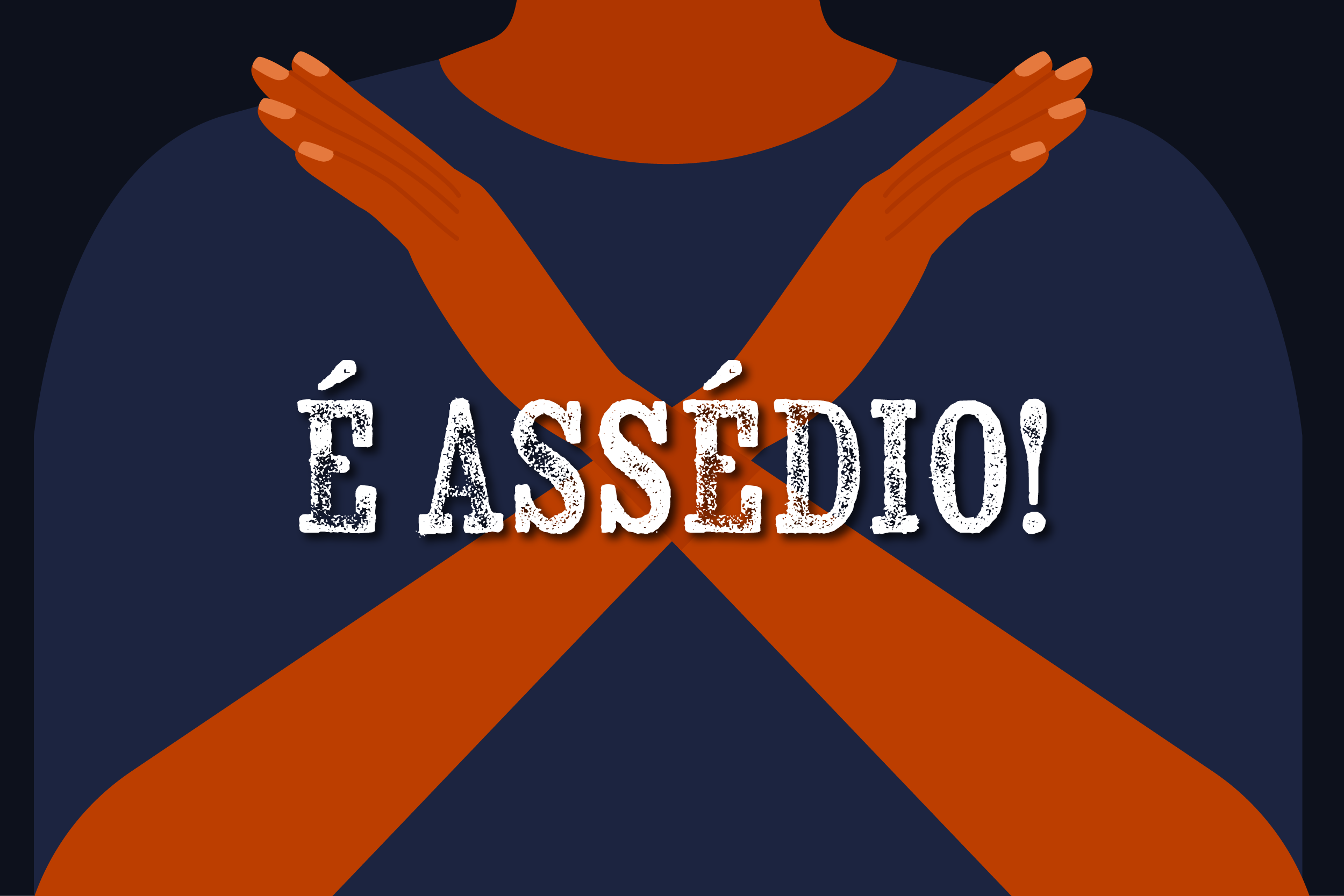 [Banners] É assédio_[Miniatura] 600 x 400 px